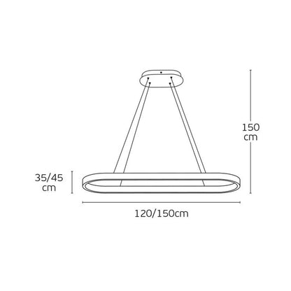 Nova Luce Stellar LED zidna svjetiljka