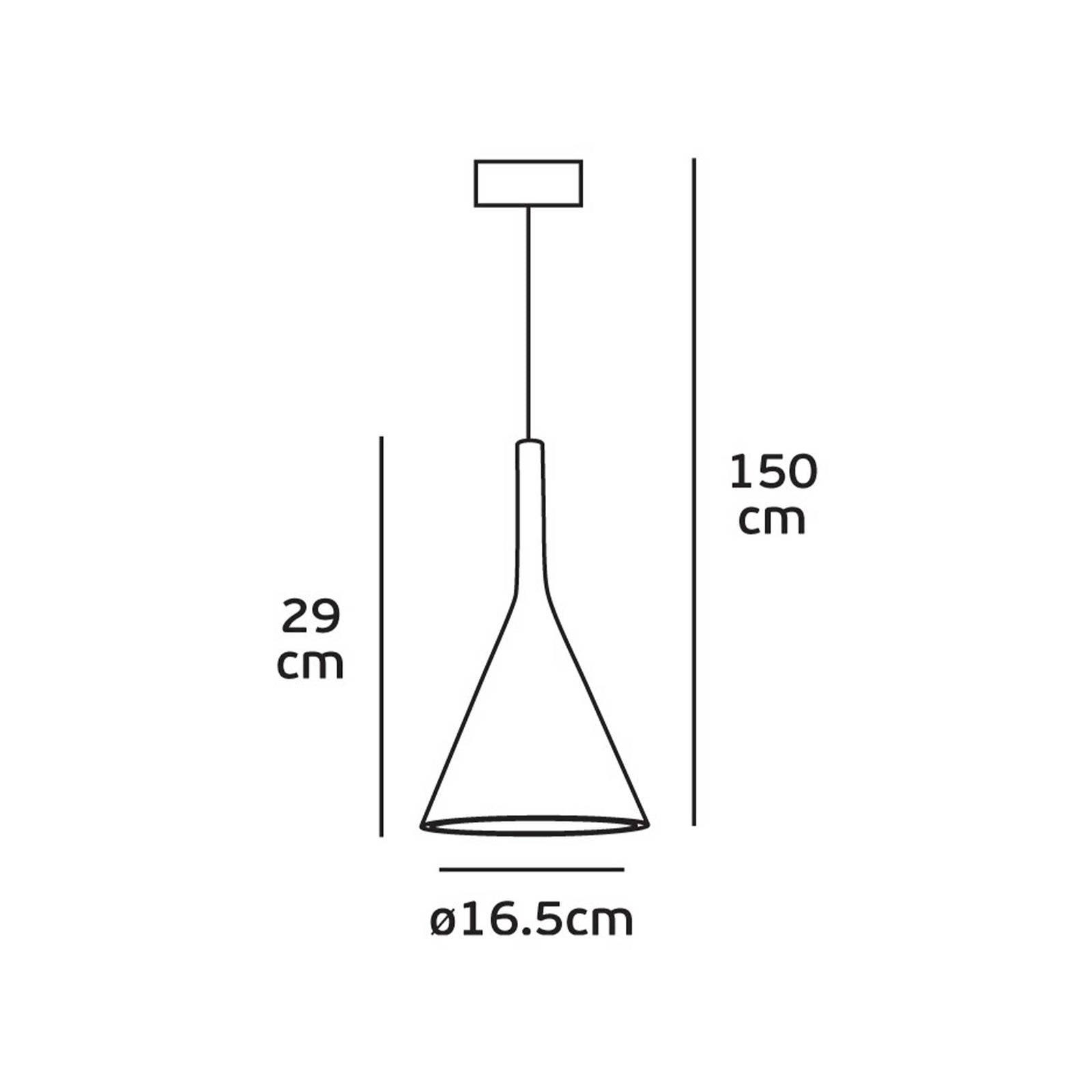 VK Light Remy E27 viseća svjetiljka od gipsa