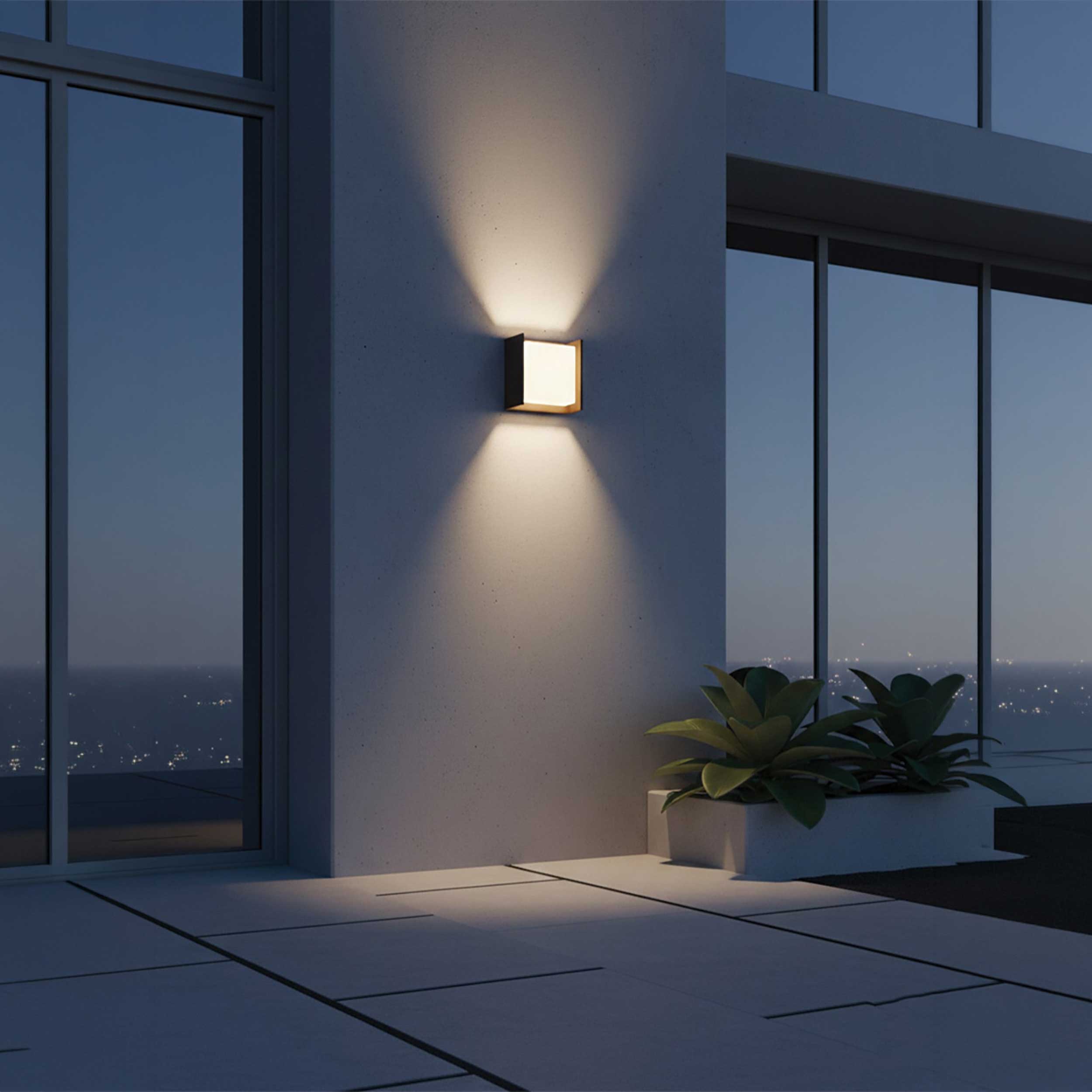 VK Light Tod LED zidna svjetiljka IP65