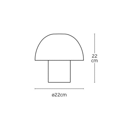 VK Light Una E27 stolna lampa