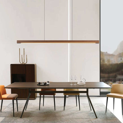 VK Light Woody LED linearno viseće drveno svjetlo