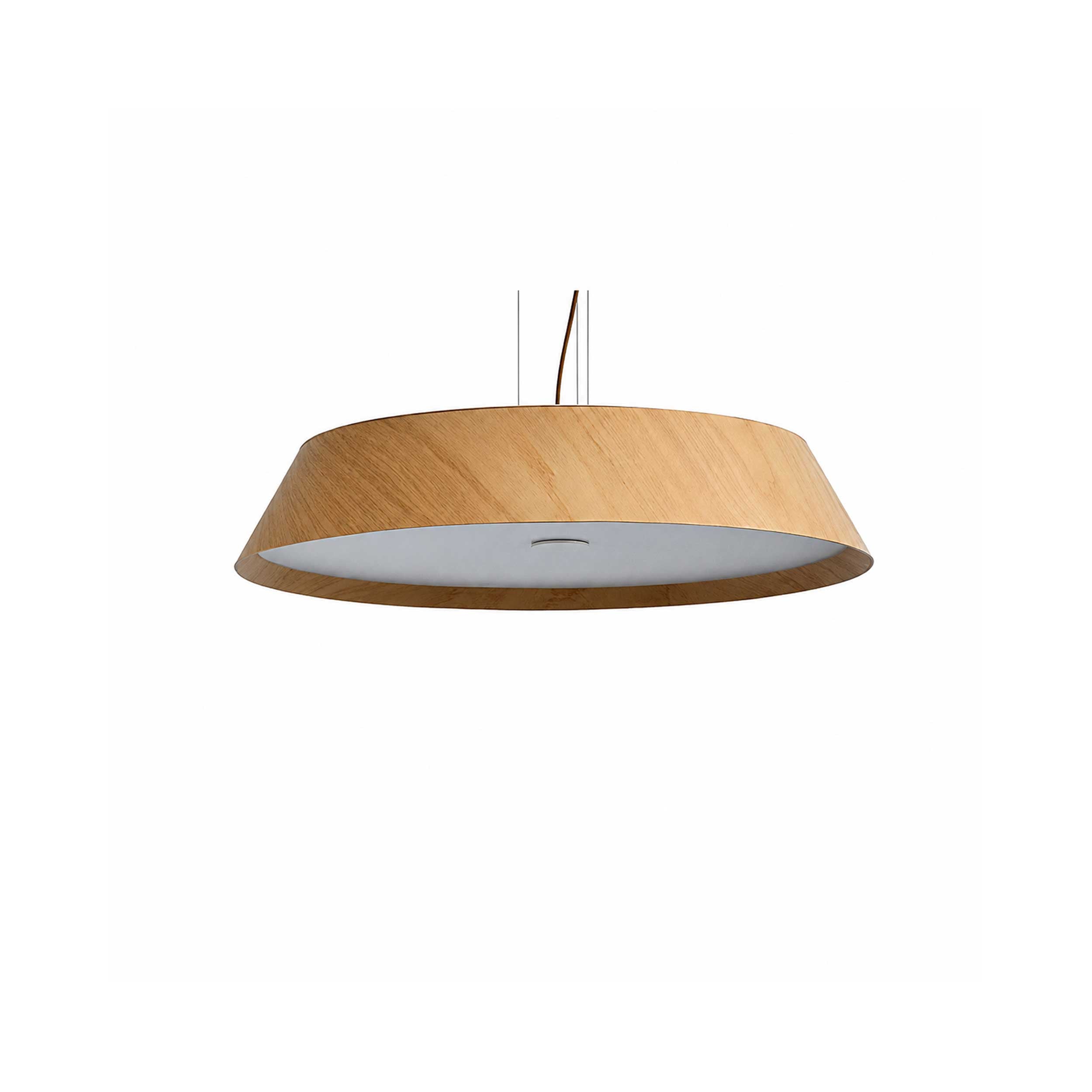 VK Light Woody LED okruglo drveno viseće svjetlo