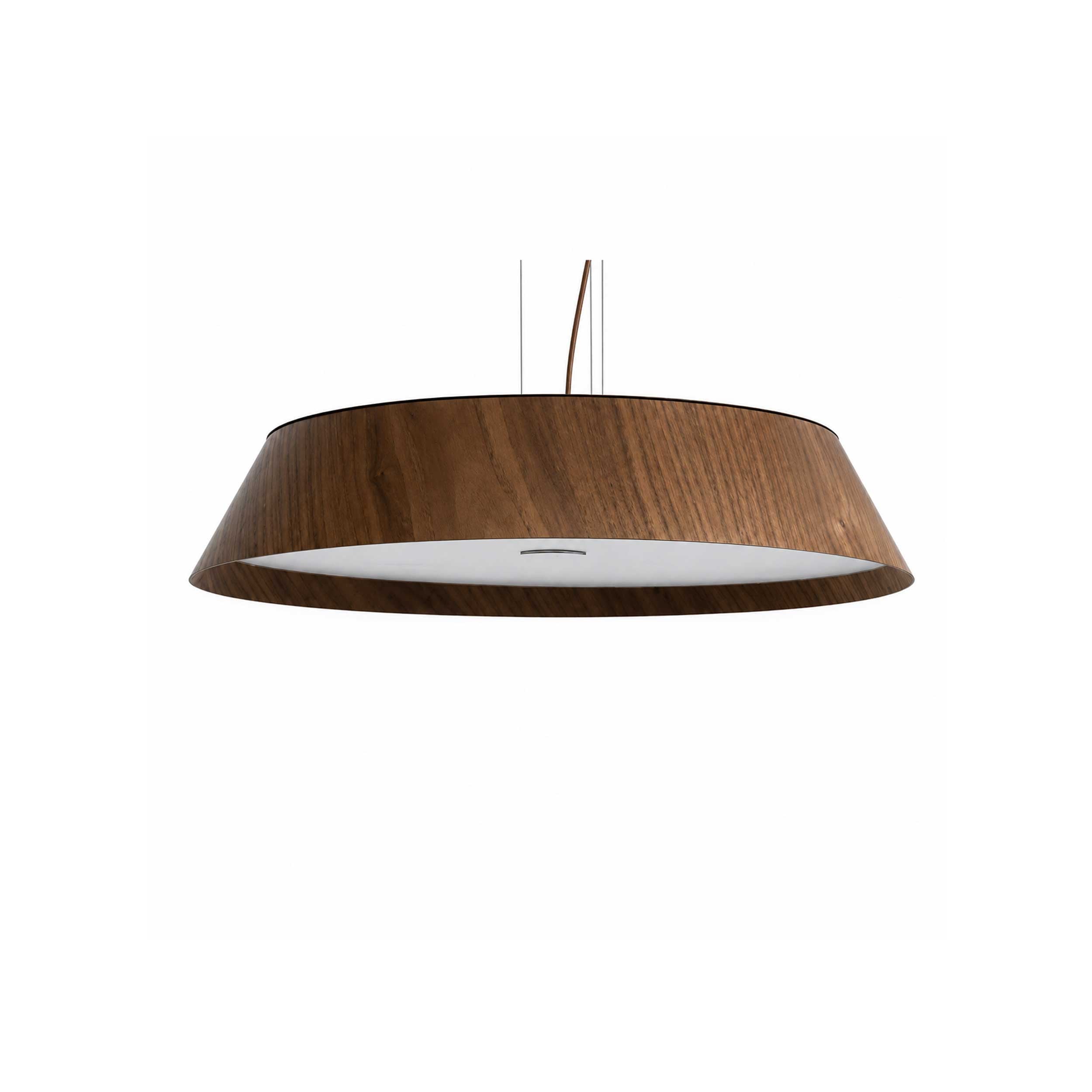 VK Light Woody LED okruglo drveno viseće svjetlo