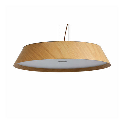 VK Light Woody LED okruglo drveno viseće svjetlo