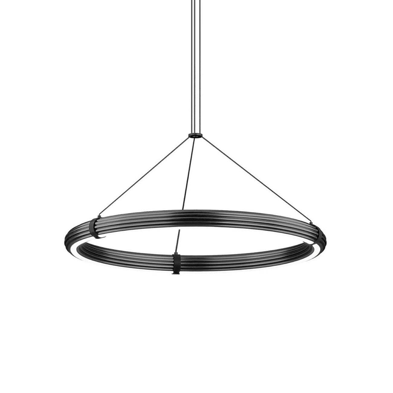 Aromas Elli LED závěsné kruhové svítidlo stmívatelné