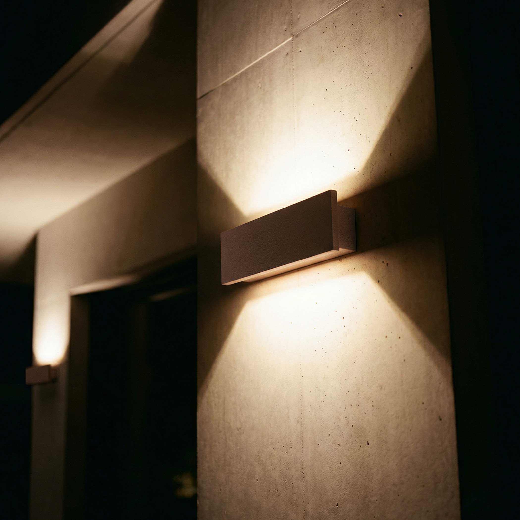 Cristher Stone wall LED wall light anthracite
