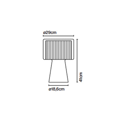 Marset Mercer E27 stolna lampa