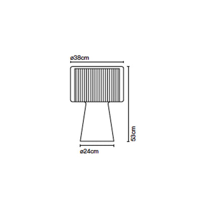 Marset Mercer E27 stolna lampa