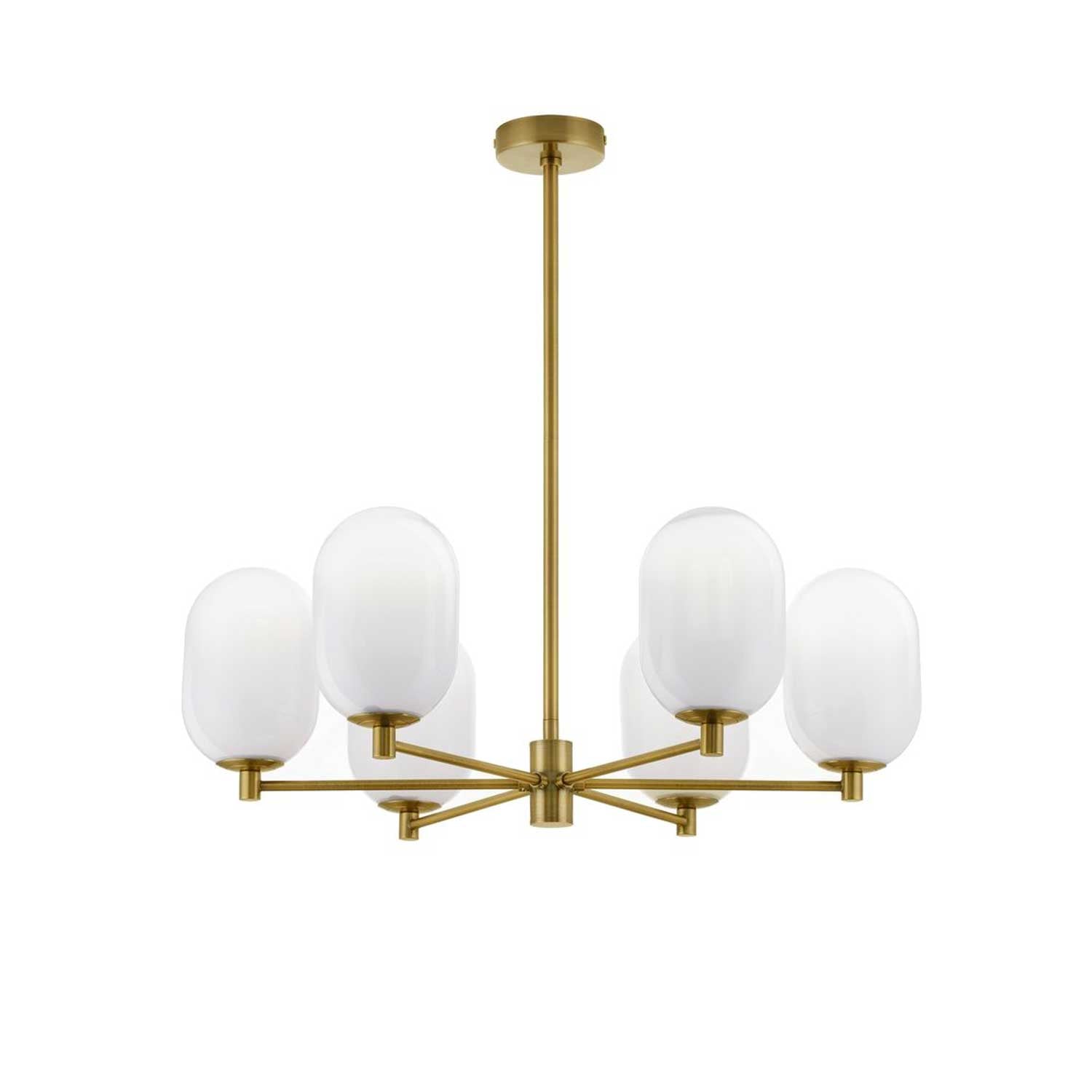 Nova Luce Balor G9 skleněný závěsný lustr