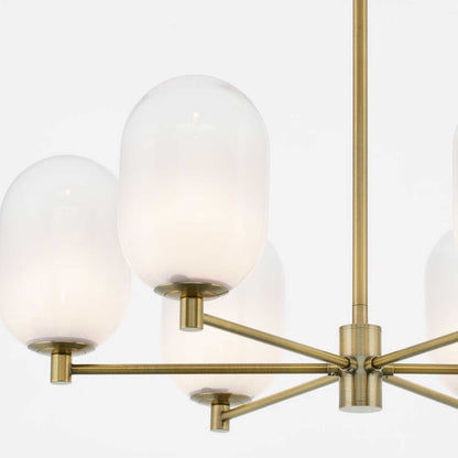 Nova Luce Balor G9 skleněný závěsný lustr