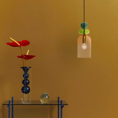 Nova Luce Murano E14 skleněné závěsné svítidlo