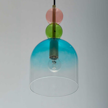 Nova Luce Murano E14 skleněné závěsné svítidlo