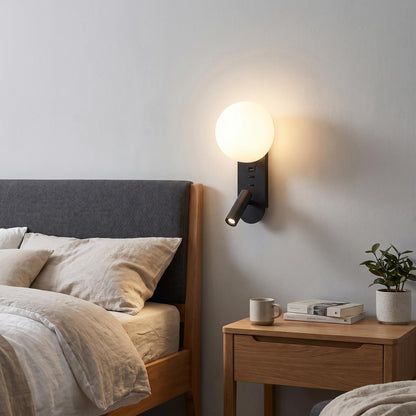 Zidna LED svjetiljka Reading Ambient s USB-om