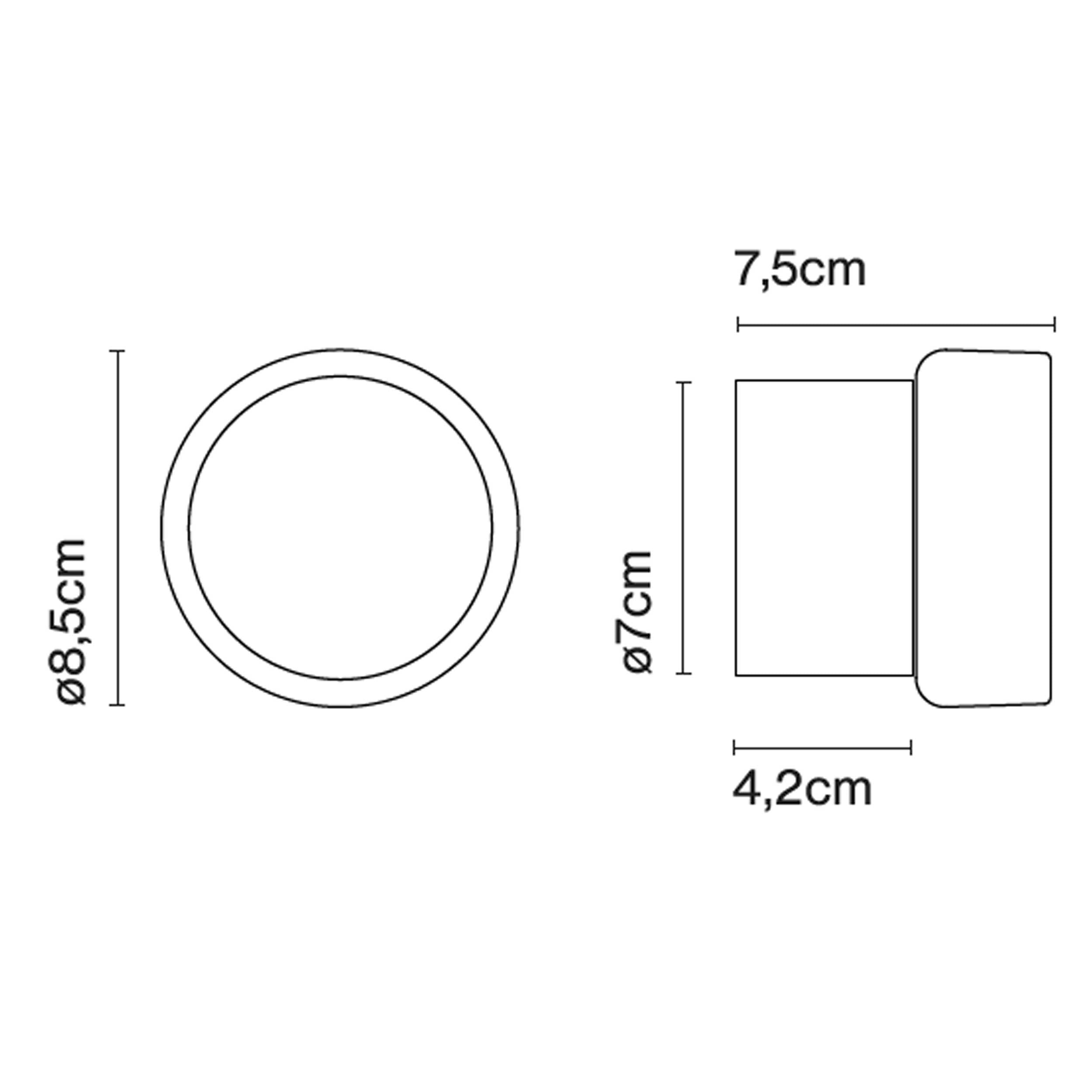 Marset Roc Mini LED zidna svjetiljka