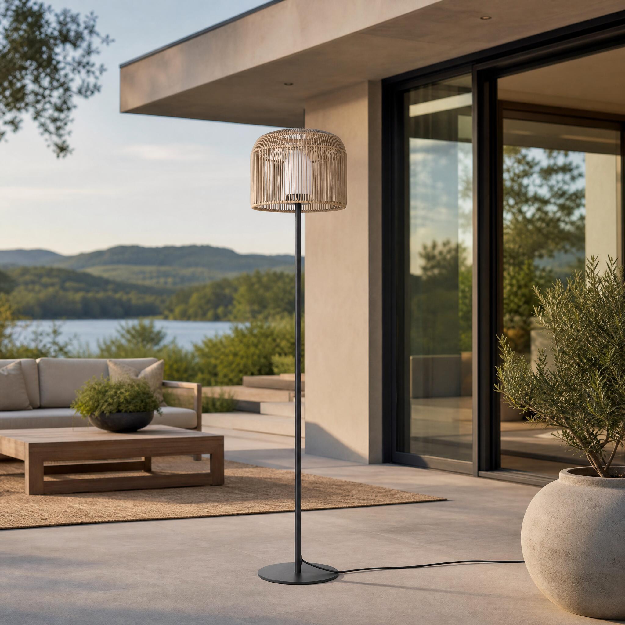 VK Light Keli E27 vanjska podna lampa IP44