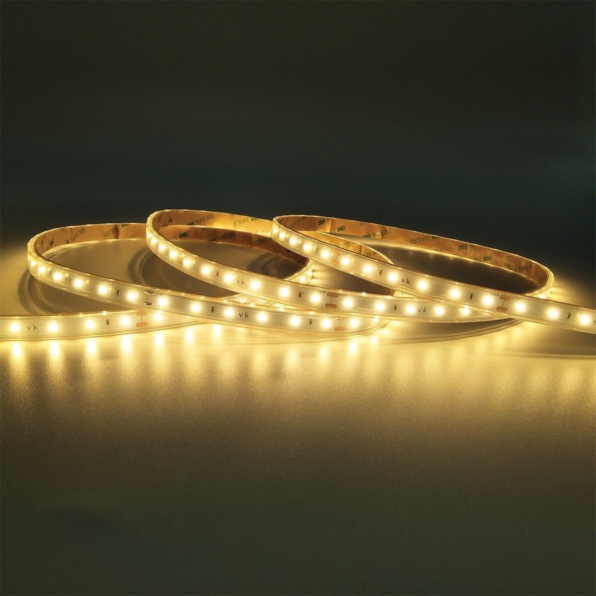24V CRI90 IP66 3000K LED traka (5 m)