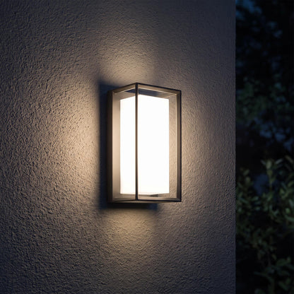 VK Light Neon LED zidna svjetiljka, IP65, pravokutna