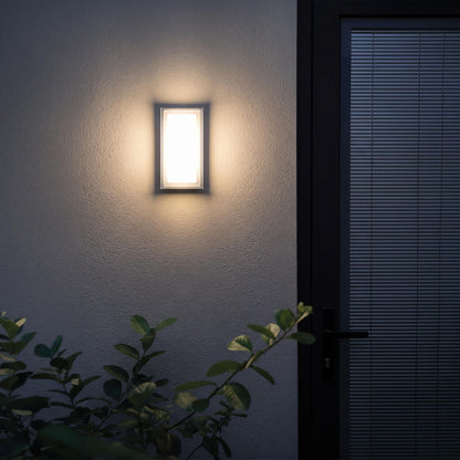 VK Light Neon LED zidna svjetiljka, IP65, pravokutna