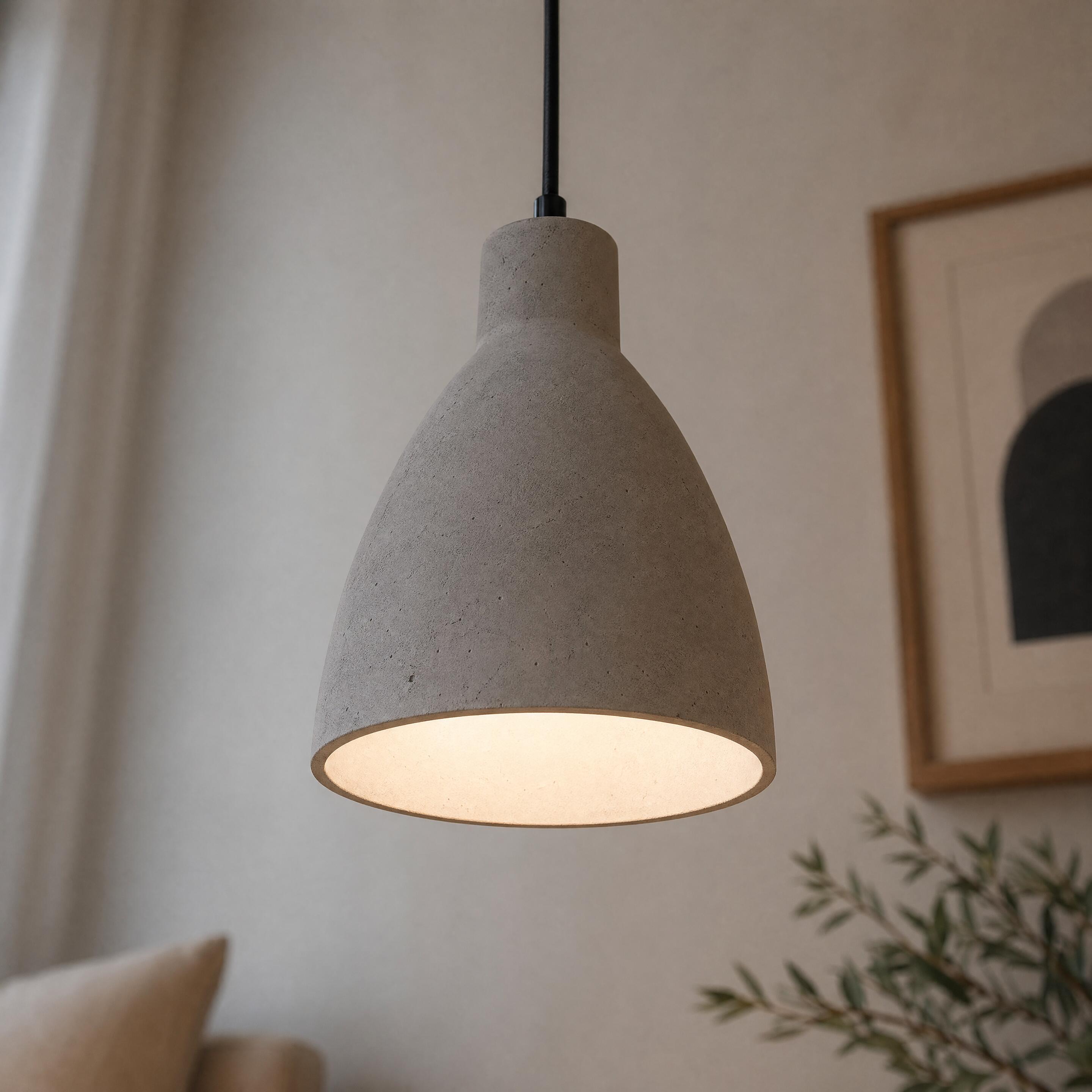 VK Light Remy E27 betonska viseća svjetiljka