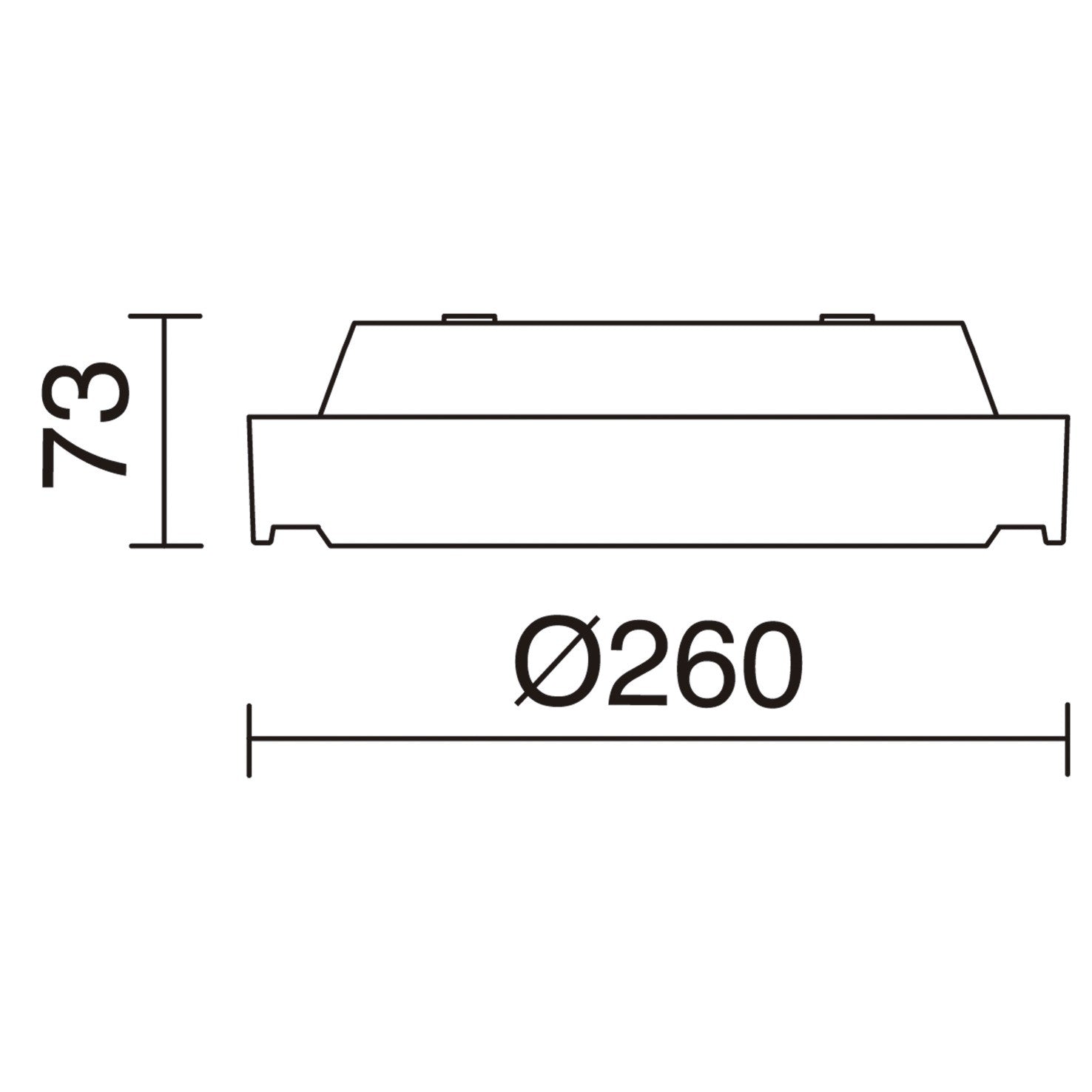 Dopo Aelís LED přisazené svítidlo