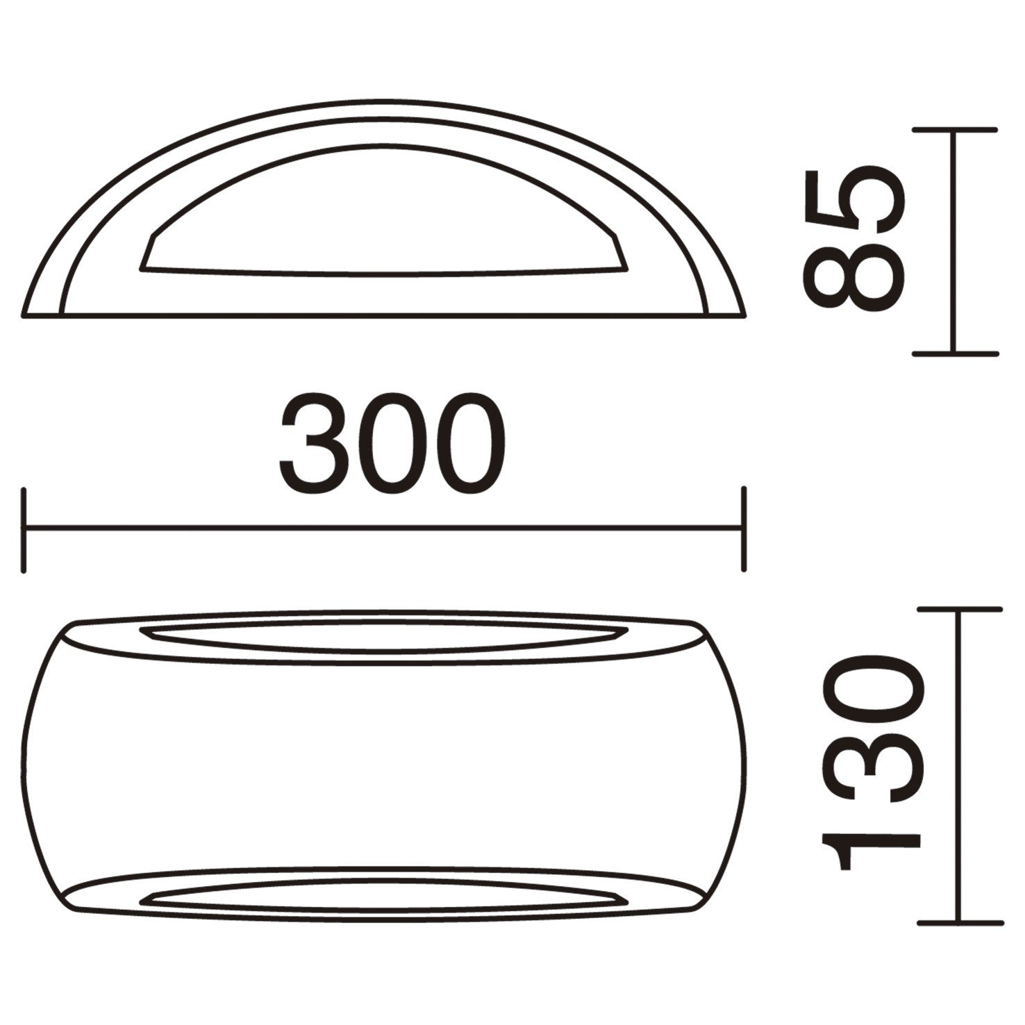 Dopo Calm E27 přisazené svítidlo bílé se sensorem