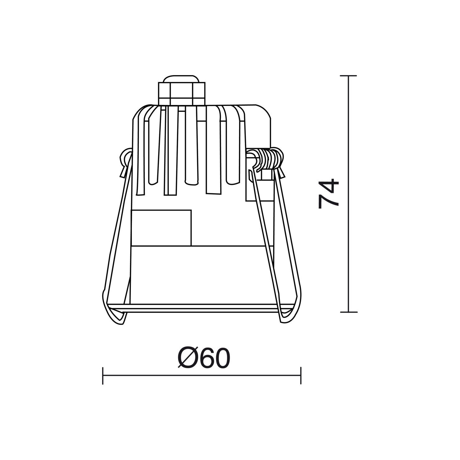 Indeluz Jano Smooth LED zápustné svítidlo