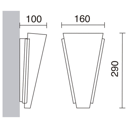 Exo Menkar LED nástěnné svítidlo