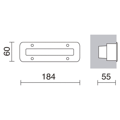 Cristher Syna W W LED zápustné svítidlo