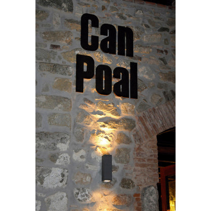 Dopo Cub up/down GU10 přisazené svítidlo antracitové