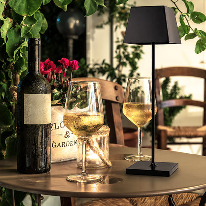 Dopo Litta Square LED přenosná lampa černá