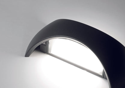 Cristher Hera LED přisazené svítidlo antracitové