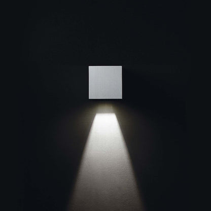 Dopo Isora down LED přisazené svítidlo šedé