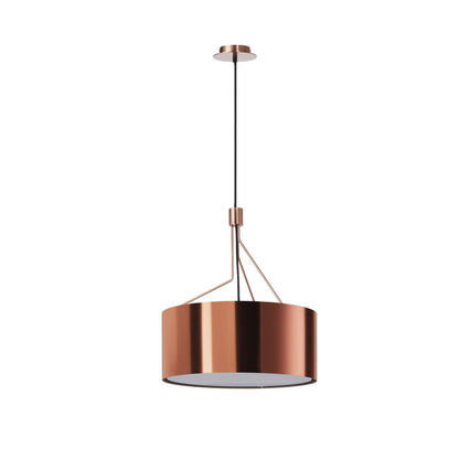 Exo Diagonal C E27 závěsné svítidlo měděné