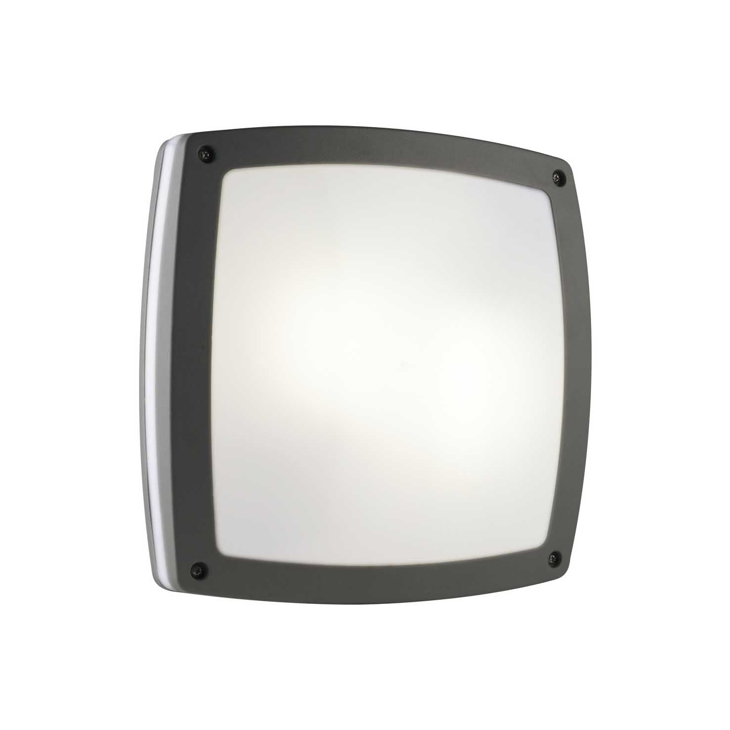 Dopo Kira square E27 přisazené svítidlo antracitové