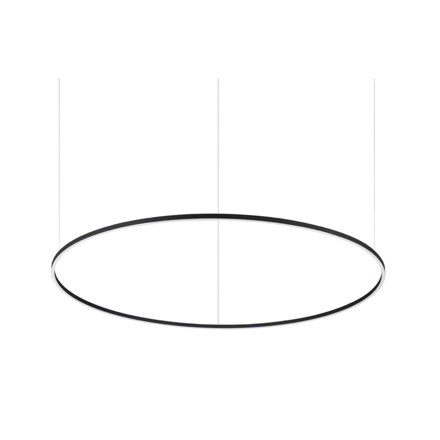 Ideal lux Oracle SLIM LED kruhové svítidlo černé