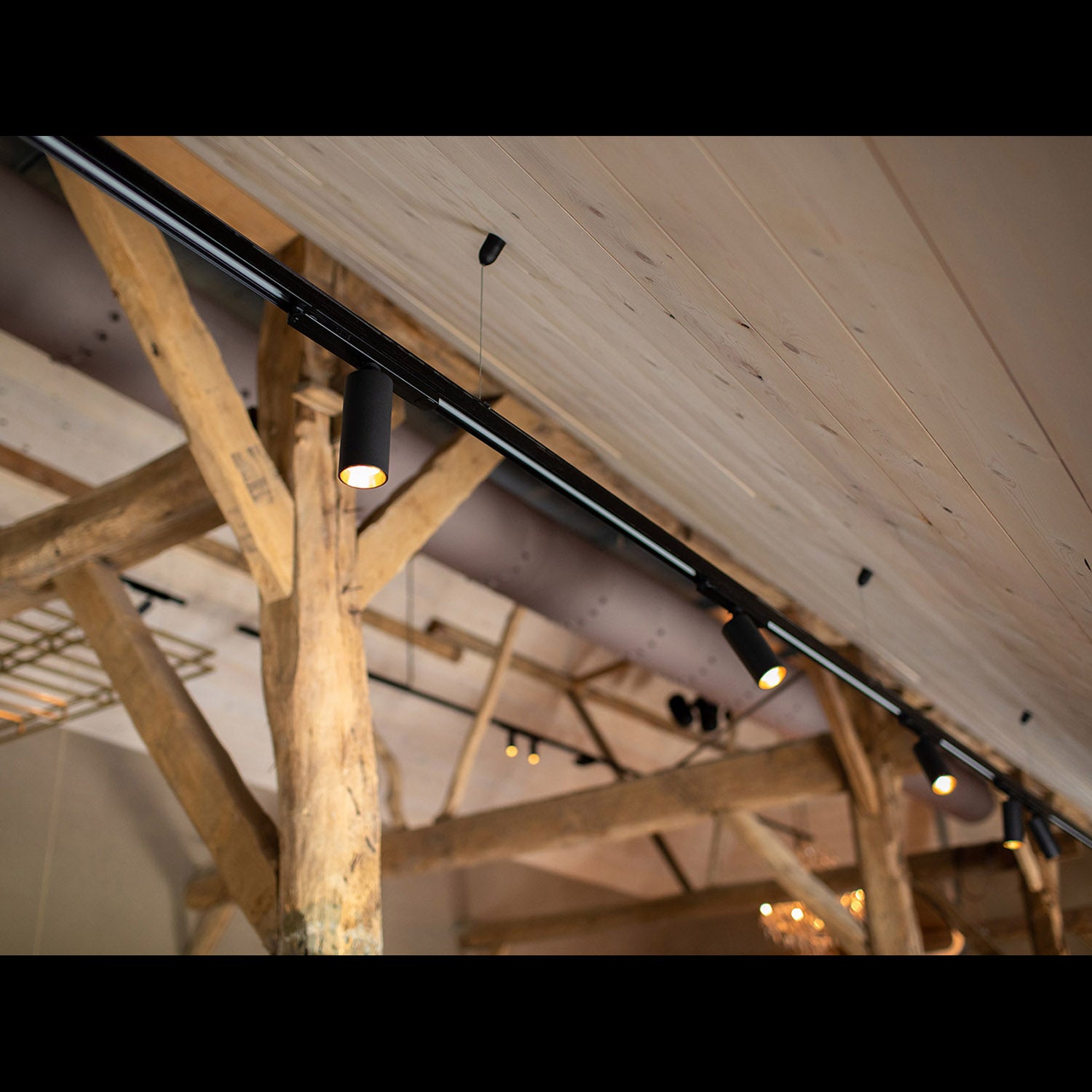 Karizma Luce Dea Juno M LED svítidlo pro 3F lištu černé